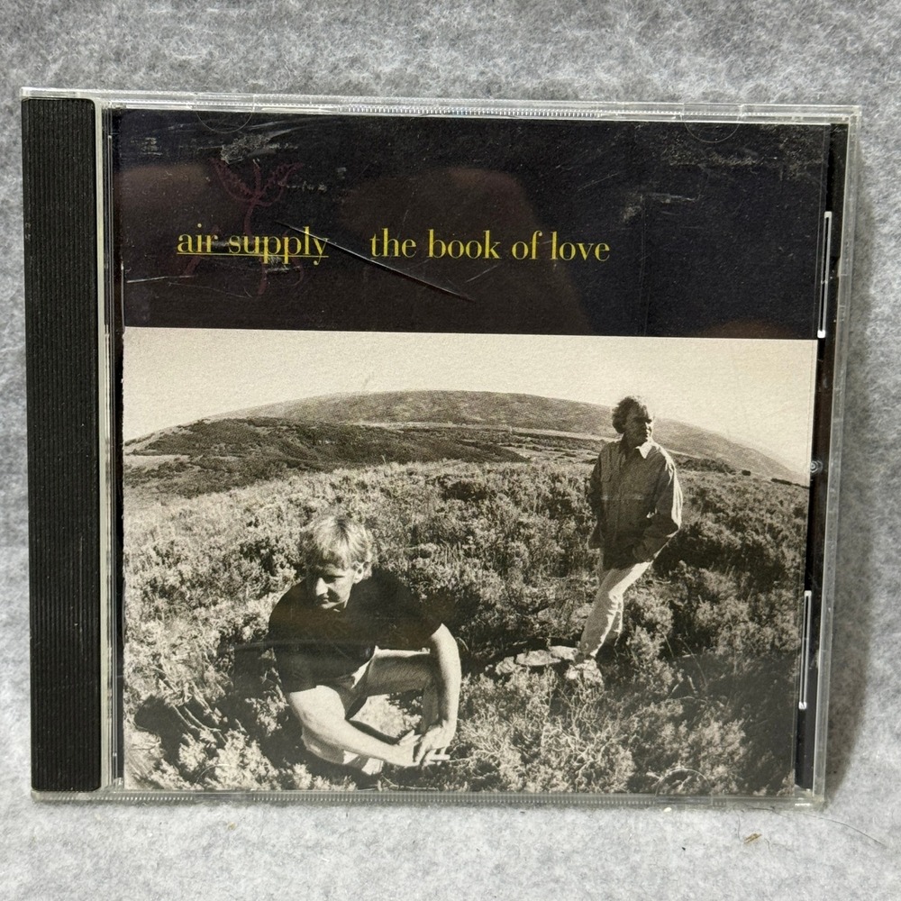 Air Supply The Book of Love CD 1997 Arista Records Soft Rock